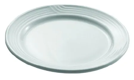 Culinary Depot - Dinex - DX5CBPB02 - Bread and Dessert Plate Dinex White Reusable China 5-1/2 Inch Diameter