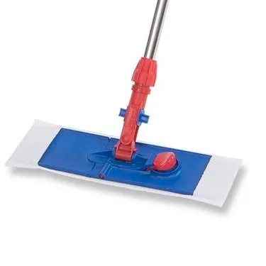 Contec - Contec MicroCinch - HCPM5051 - Cleanroom Wet / Dry Mop Pad Contec MicroCinch White Microfiber Disposable