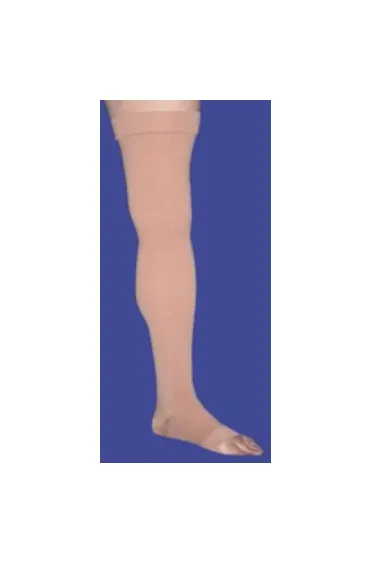 BSN Medical - JOBST Relief - 114206 - Compression Stocking JOBST Relief Thigh High Large Beige Open Toe