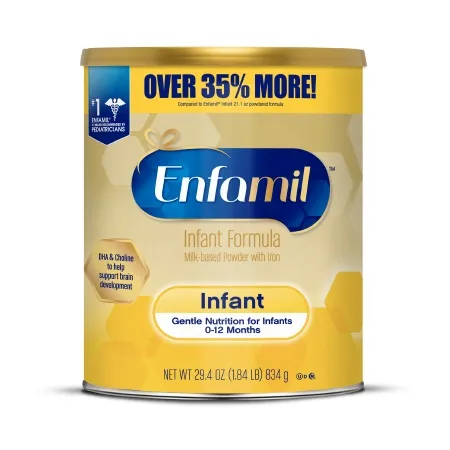Mead Johnson - Enfamil - 174003 - Infant Formula Enfamil 30 oz. Can Powder Iron