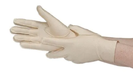 Alimed - Gentle Compression - 60611/NA/LXS - Compression Gloves Gentle Compression Full Finger X-Small Left Hand Lycra / Spandex