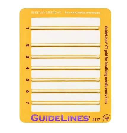 Beekley Medical - GuideLines - 117 - Biopsy Grid Guidelines 4 X 5 Inch Grid Nonsterile