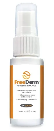 Bioderm - FreeDerm - 52202 - Adhesive Remover FreeDerm Liquid 3 oz.