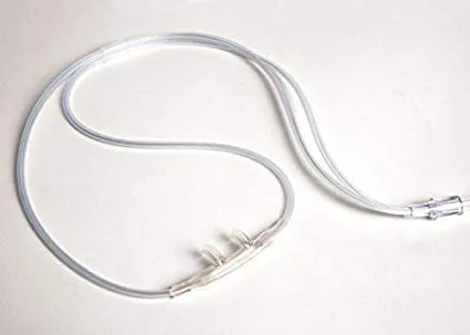 Sun Med - 16SOFT-PED-7-50 - Nasal Cannula Low Flow Delivery Pediatric Curved Prong / Nonflared Tip