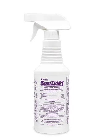 Safetec - 35910 - SaniZide Pro 1 32 oz Bottle with Sprayer 6-cs -Item is considered HAZMAT and cannot ship via Air or to AK GU HI PR VI- -Not Available for Sale into Canada-