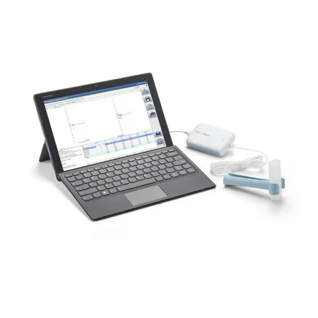 Welch Allyn - Hillrom - DCSS-CXX - Spirometer Kit Hillrom +/- 14 L/s PC Display Disposable Mouthpiece