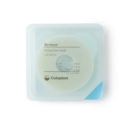 Coloplast - From: 12045 To: 12049  Brava Thick Skin Barrier Ring Brava Thick Moldable  Standard Wear Adhesive without Tape Without Flange Universal System Polymer 1 3/8 Inch and Up Opening 1 3/8 W Inch X 4.2 H mm