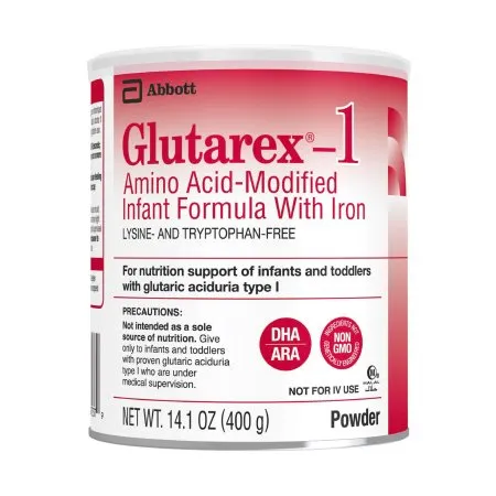 Abbott - 67036 - Nutrition Glutarex 1 Unflavored Powder, 14.1 oz. Can