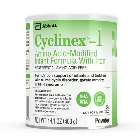 Abbott - 67032 - Nutrition Cyclinex 1 Unflavored Powder, 14.1 oz. Can