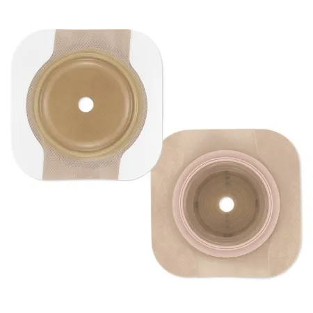 Hollister - New Image CeraPlus - 11903 - Ostomy Barrier New Image CeraPlus Precut  Extended Wear Adhesive Tape Borders 44 mm Flange Green Code System 7/8 Inch Opening
