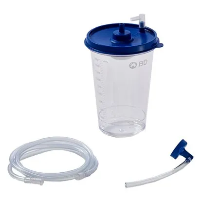 Bard - PureWick - PWKIT03 - Urine Collection Kit Purewick The Accessory Kit Includes (1) 2000cc Collection Canister With Lid (1) Pump Tubing And (1) Collector Tubing With Elbow Connector.