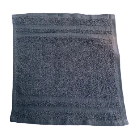 Royal Blue International - Indulgence - 21075 - Royal Blue Intl  Washcloth  12 X 12 Inch Slate Blue Reusable