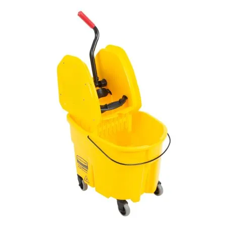 RJ Schinner Co - WaveBrake - FG757788YEL - Mop Bucket with Wringer WaveBrake 35 Quart Yellow
