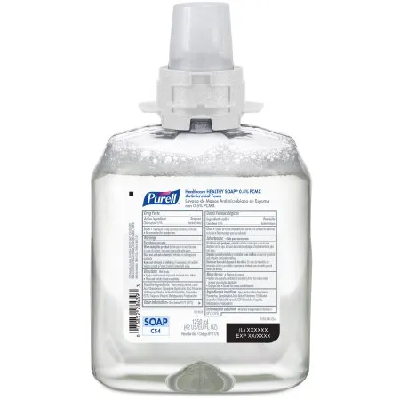 GOJO Industries - 5178-04 - Theraworx Protect Advanced Hygiene for Hand & T Zone Defense Antimicrobial Soap Theraworx Protect Advanced Hygiene for Hand & T Zone Defense Foaming 1 250 mL Dispenser Refill Bottle Floral Scent