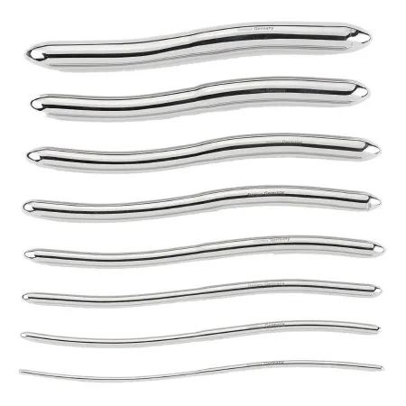 Medgyn Products - 030834 - Cervical Dilator 7 Mm / 8 Mm Hegar 7-1/2 Inch Length German Stainless Steel Nonsterile
