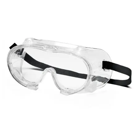 Pyramex - G204 - Protective Goggles Pyramex Fit Over Clear Tint Polycarbonate Lens Clear Frame Elastic Strap One Size Fits Most