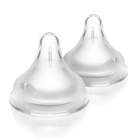 Emerson Healthcare - From: 71026 To: 71027 - Lansinoh NaturalWave Nipple Lansinoh NaturalWave Medium Flow Tip Ages 0 Months and Up