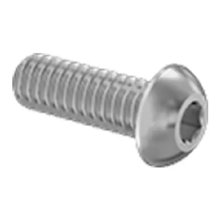Mcmaster-Carr Supply Co - 92949a194 - Button Head Hex Drive Screw 8-32 Thread Size, 1/2 Inch Long, Stainless Steel