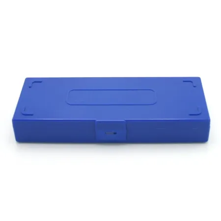Heathrow Scientific - HS15996A - Slide Storage Box 35 X 86 X 209 Mm Blue Abs Plastic / Cork 50 Slide Capacity