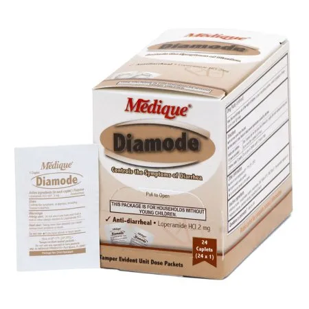 Medique Products - 20064 - Diamode Anti Diarrheal Diamode 2 mg Strength Capsule