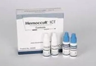 Hemocue - Hemoccult ICT - 395068 - Colorectal Cancer Screening Control Kit Hemoccult ICT Fecal Occult Blood Test (FOBT) Positive Level / Negative Level 0.8 mL