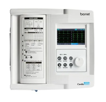 Bionet America - CardioTouch 3000 - ECG-3000 (N) - Electrocardiograph Cardiotouch 3000 Ac Power / Battery Operated Lcd Display Resting