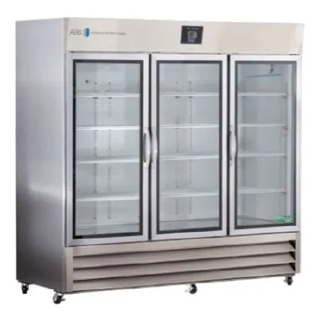 Horizon - ABS - PH-ABT-HC-SSP-72G - Refrigerator ABS Pharmaceutical 72 cu.ft. 3 Glass Doors Cycle Defrost
