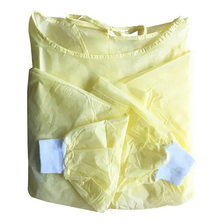 Welmed - 9100-261L - Protective Procedure Gown Large Yellow NonSterile Not Rated Disposable