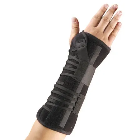 Hely & Weber - Titan Wrist & Forearm - 452-Rt-Xs - Wrist / Forearm Brace Titan Wrist & Forearm Aluminum / Nylon Right Hand Black X-Small