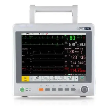 EdanUSA & MDPro - MDPRO4500_TOUCH_WIFI - Patient Monitor Mdpro Vital Signs Monitoring Type 3/5 Lead Ecg, Nibp, Pulse Rate, Spo2, Temperature Ac Power / Battery Operated