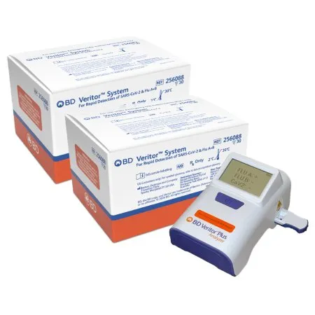 BD - 256095 - Respiratory Test Kit Bd Veritor System Sars-cov-2 / Influenza A + B 2 X 30 Tests Clia Waived