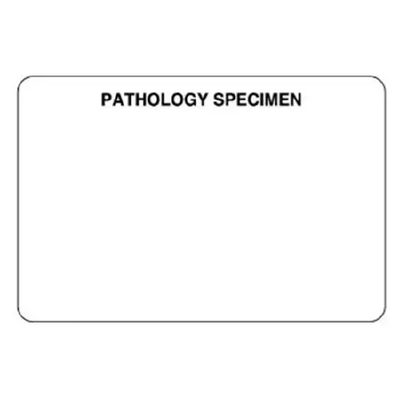 United Ad Label - UAL - ULLS401 - Pre-printed Label Ual Laboratory Use White Paper Pathology Specimen Black Lab / Specimen 2 X 3 Inch