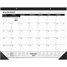 Ataglance - From: AAGSK241600 To: AAGSK3000 - Ruled Desk Pad