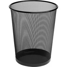 Rolodex - ROL22351 - Steel Round Mesh Trash Can, 4.5 Gal, Black