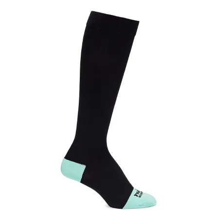 Motif Medical - Aab0003-03 - Maternity Compression Socks Motif Medical Knee High Large Black / Green Closed Toe