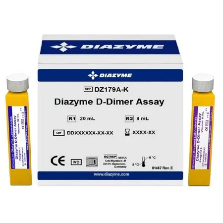 Diazyme Laboratories - DZ179A-CAL - Calibrator Set D-dimer 5 X 1 Ml For Most Open Clinical Chemsitry Analyzers