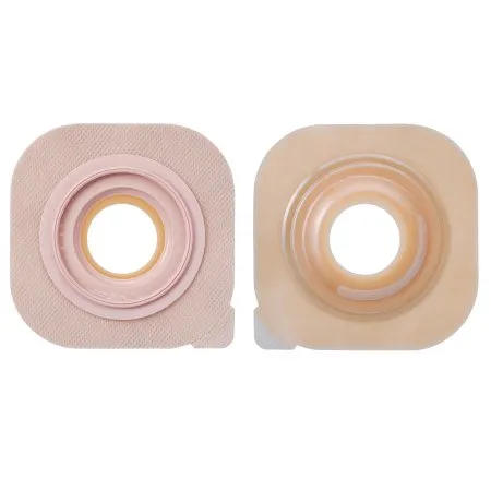Hollister - 153104 - New Image CeraPlus Convex (Extended Wear) Skin Barrier Without Tape Border, 1-3/4" (44mm) Flange Size, 1" (25mm) Pre-Sized Opening, Green.