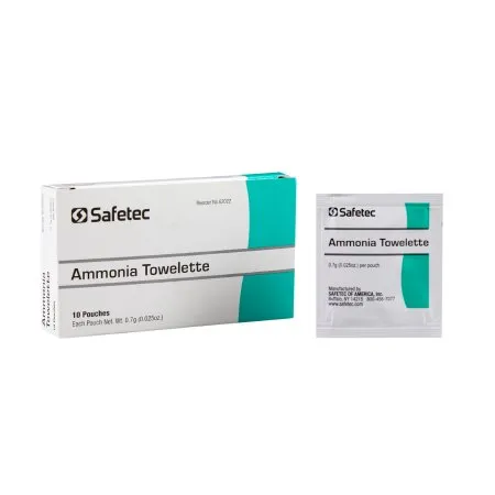 Safetec of America - 62022 - Respiratory Stimulant 15% 30% Strength Towelette