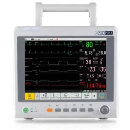 EdanUSA & MDPro - MD Pro Series - MDPRO4500-G2_WIFI.P - Patient Monitor Md Pro Series Monitoring 3/5-lead Ecg, Resp, Edan Spo2, Edan Nibp, Pr, 2-temp Battery Operated