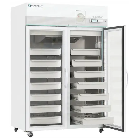 Horizon - Corepoint Scientific - Nsbr492wsgcr/0 - Refrigerator Corepoint Scientific Blood Bank 49 Cu.Ft. 2 Swing Glass Doors Cycle Defrost