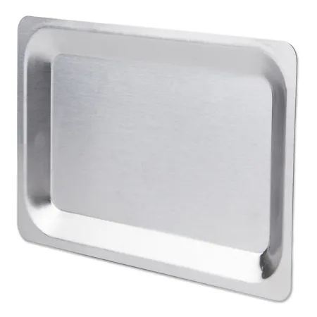 Medegen Medical Products - 80100 - Instrument Tray Solid Bottom Stainless Steel 3/4 X 6-1/2 X 10 Inch