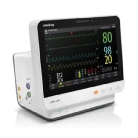 Mindray USA - ePM 12M - 121-001884-00 - Patient Monitor Epm 12m Monitoring 2.4/5 Ghz Wireless, 3/5 Lead Ecg, Arrhythmia Analysis, Masimo Spo2, Nibp, Temperature, Respiration Battery Operated