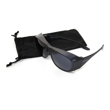 Dioptics - Solar Shield Lite Fits Over - 10601589.FGX - Sunglasses Solar Shield Lite Fits Over Fit Over Polycarbonate Lens Black Frame Over Ear