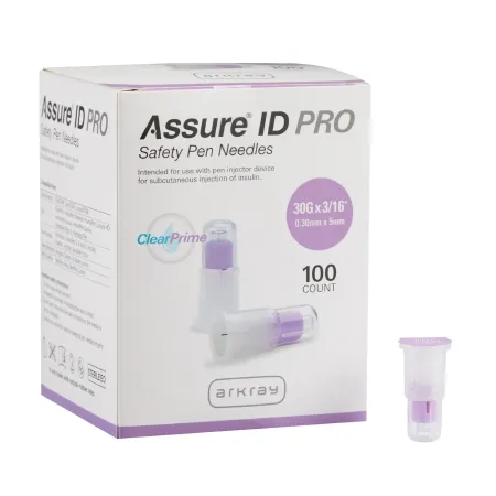 Arkray USA - Assure ID Pro - 276530 - Needle, Safety Pen Assure Id Pro 30gx5mm (100/bx 12/bx/cs)