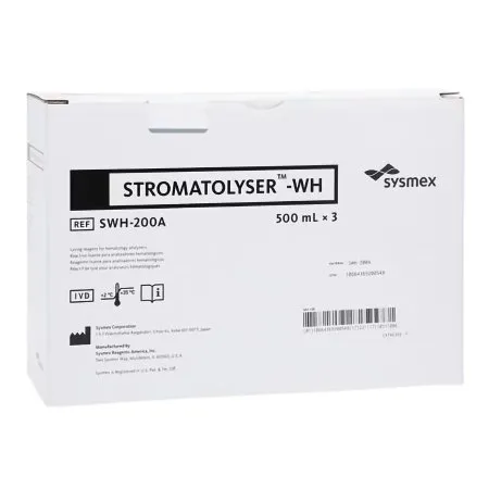 Sysmex America - Stromatolyser-WH - SWH-200A - Reagent, Stromat 500ml (3/bx)