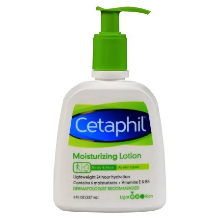 Galderma Laboratories - Cetaphil - 30299024132 - Hand and Body Moisturizer Cetaphil 8 oz. Bottle Unscented Lotion