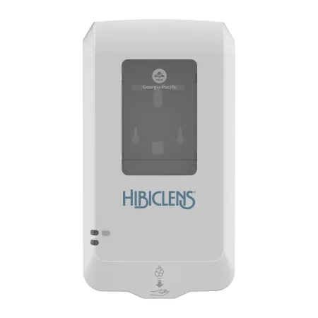 Georgia Pacific - Hibiclens - 55058 - Hand Soap Dispenser Hibiclens White Plastic Touch Free 1200 Ml Wall Mount
