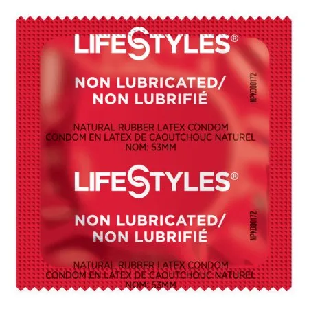 Sxwell USA - LifeStyles - 310160 - Condom Lifestyles Non Lubricated One Size Fits Most 1 008 per Case