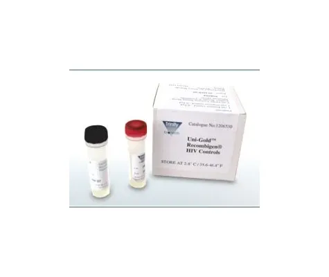 LifeSign - Uni-Gold Recombigen HIV 1/2 - 1206530 - Infectious Disease Immunoassay Control Kit Uni-Gold Recombigen HIV 1/2 HIV 1/2 Assay Positive HIV-1 / Positive HIV-2 / Negative 3 X 0.5 mL
