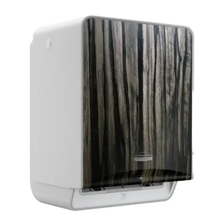 Kimberly Clark - 58750 - Towel Dispenser Automatic Roll with Ebony Woodgrain Design Faceplate 1 Dispenser and Faceplate-cs -DROP SHIP ONLY-